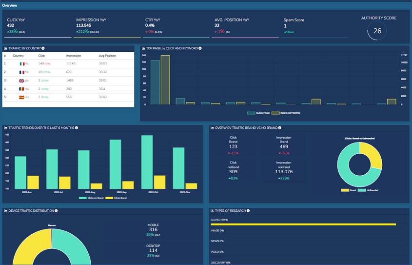 Tool Seo di Analisi - SeoRep